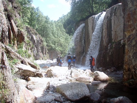 photo de la cascade de l'Artigue