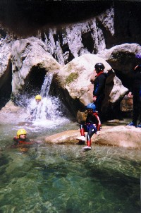 photo dans le canyon